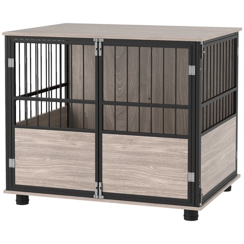 Pawhut 80cm dog crate - 80cm,