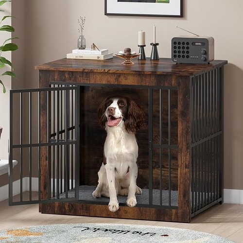Large dog crate furniture - large,