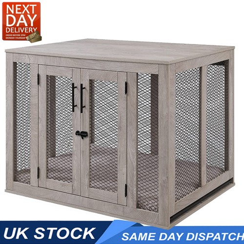 Large wooden dog crate - large,