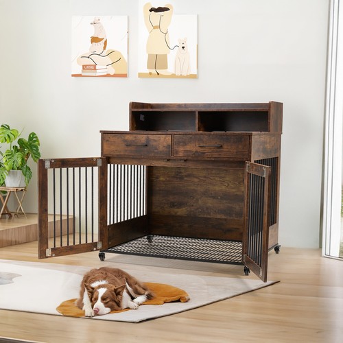 Large wooden dog - large,