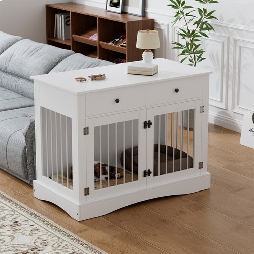 Dog crate furniture - dog,
