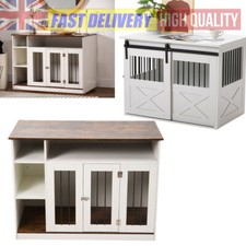 Large Dog Crate End Table Pet