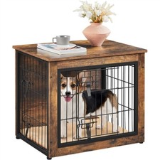 Dog Crate Furniture Style End