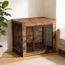 Dog Crate Kennel End Table