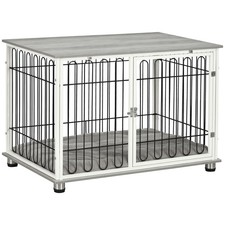 PawHut Dog Crate Furniture End