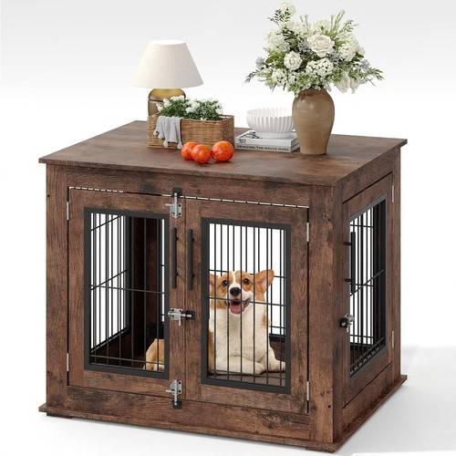 Double doors dog crate - double,