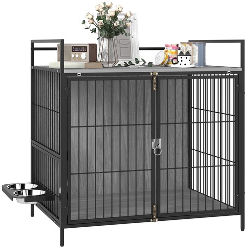 Pawhut dog crate - dog, furniture