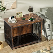 Spacious Dog Crate End Table