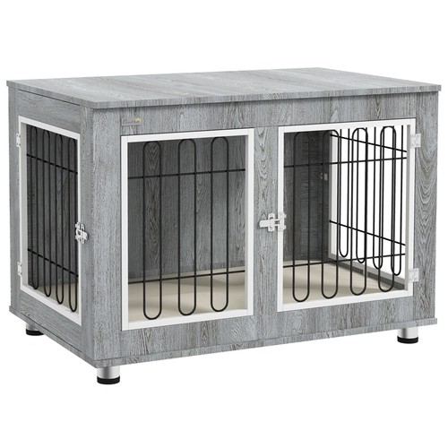 Pawhut dog crate furniture - pawhut,