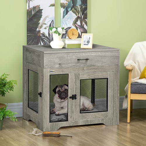 Double door dog - dog, kennel