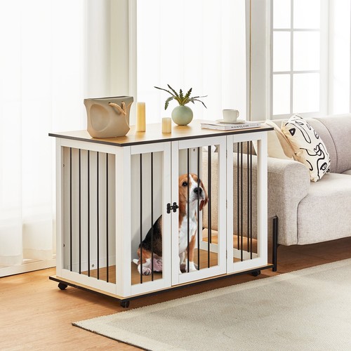 Wooden puppy cage - wooden, furniture