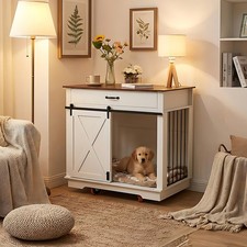 Dog Crate Furniture End Table