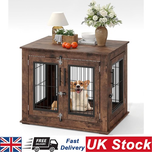 Farmhouse dog crate - farmhouse,